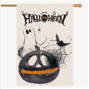 NWT Dazonge Happy Halloween House Flag 28x40